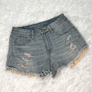 American Eagle Vintage High Rise Shorts Size 2